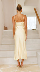 Audrey Maxi Dress - Yellow
